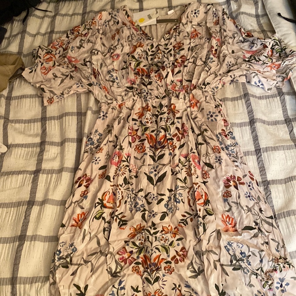 Floral dress from Anthropologie
